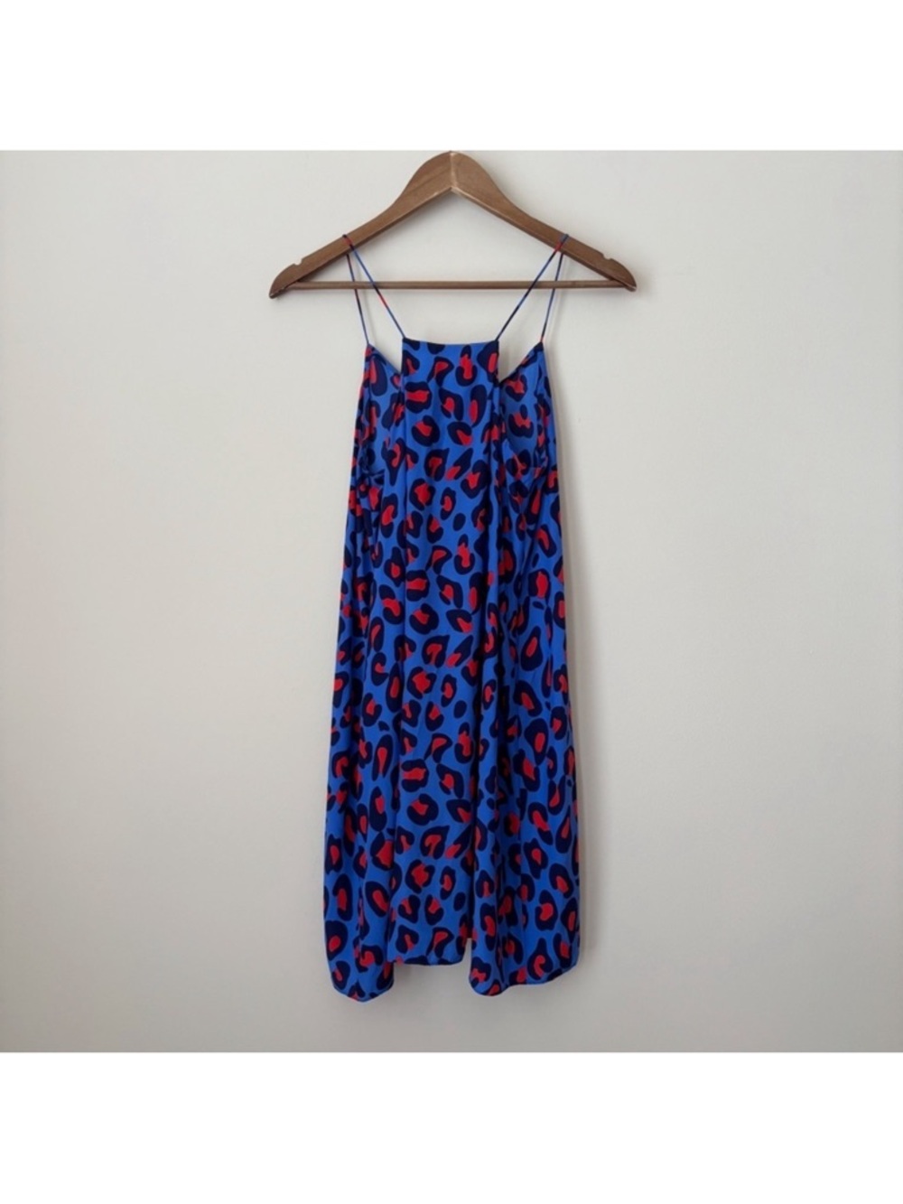 Alice & Trixie Vibrant Leopard Print Silk Slip Dress Small - Picture 4 of 5